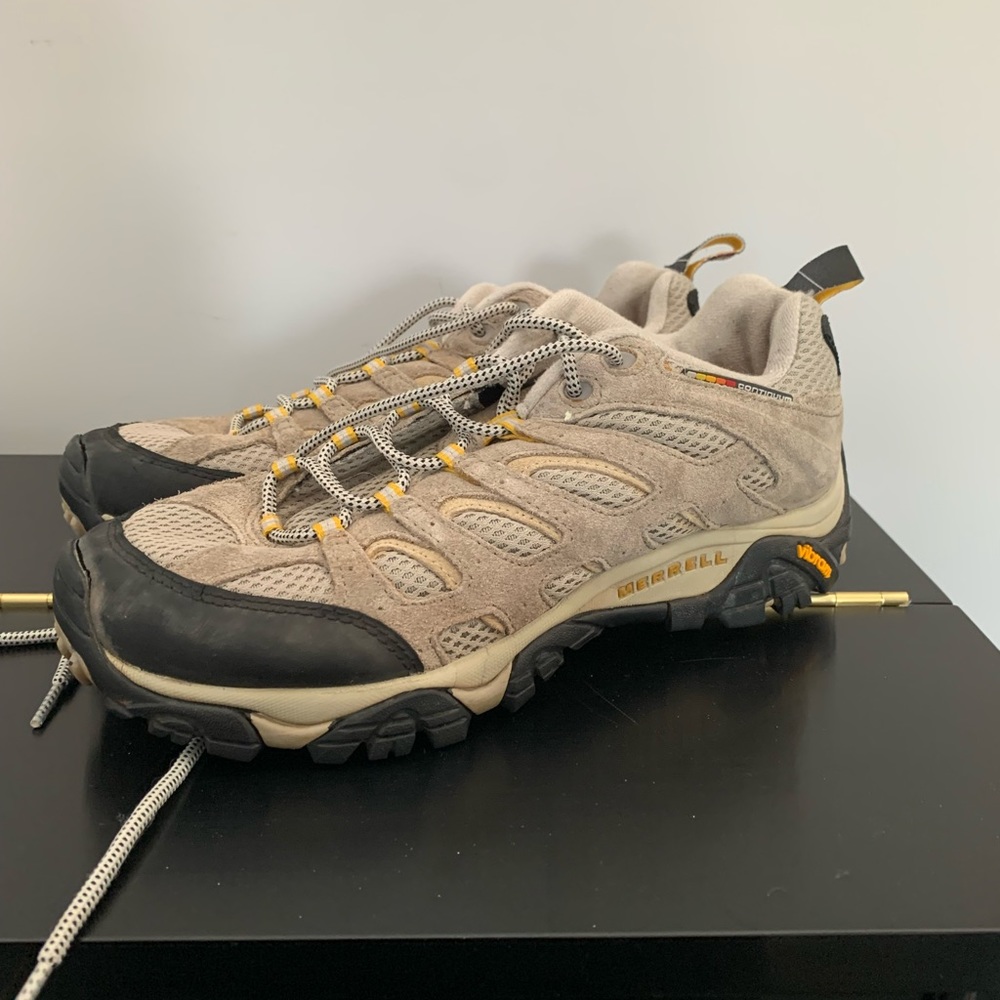 Merrell Moab Ventilator Continuum Taupe Hiking Shoe J86612 Women’s Size 10.5.